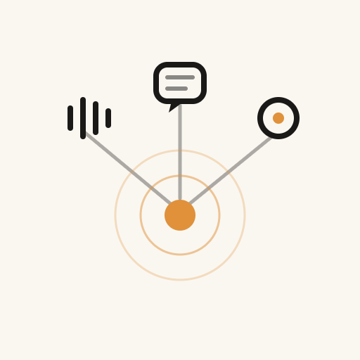 Understands voice, text and images
